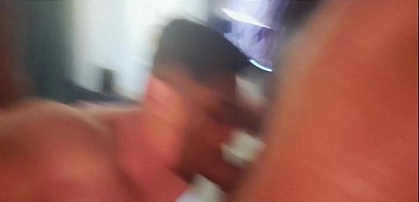  RAW ORGY WITH EAGER SLUT! BADDEST BUNNY GOT TEAM TAGGED BY HIS PORNSTAR HUNG BUDDIES.    |Instagram @Baddestbunnyy | Twitter @Thebaddestbunny